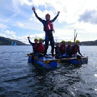 Raft Building Lake District Coniston